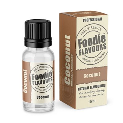 Foodie Flavours Natural Flavouring - Coconut 15ml - (Image 1)