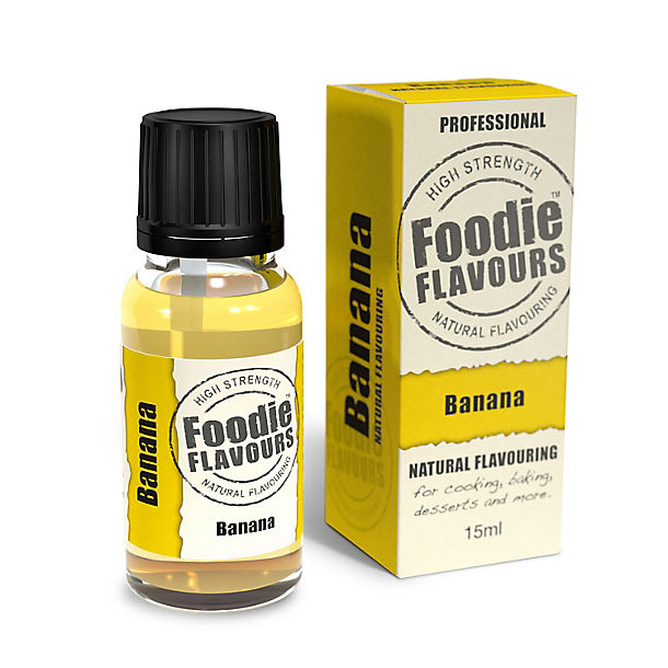 Foodie Flavours Natural Flavouring - Banana 15ml image()
