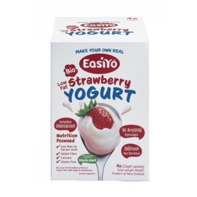 EasiYo Bio Low Fat Stevia Strawberry Lakeland