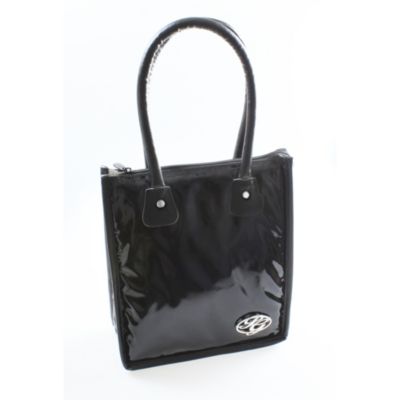 Black Patent Tote image()