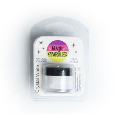 Cake Decorating Sprinkles - 2g Magic Sparkles White image(2)