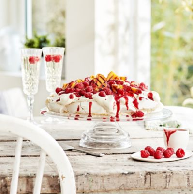 Mary Berry Clear Acrylic Stackable Cake Display Stand - 26cm - (Image 2)