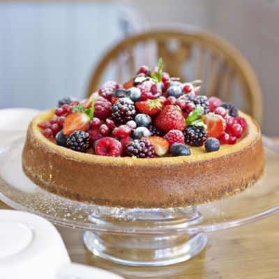 Mary Berry Clear Acrylic Stackable Cake Display Stand - 26cm - (Image 4)