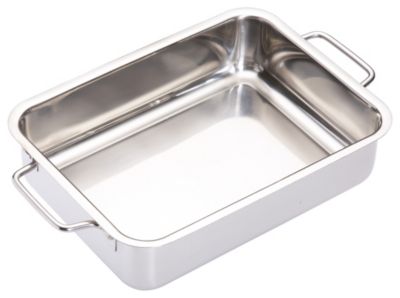 MasterClass Stainless Steel Roasting Pan, Small Lakeland