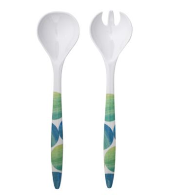 Sea Breeze Melamine Salad Servers Lakeland