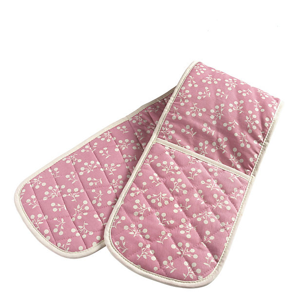 Mary Berry With Lakeland Pink Double Oven Glove image()