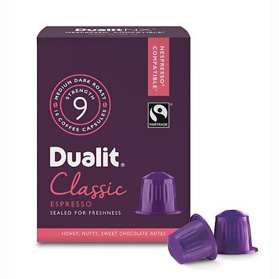 Dualit® NX® 10 Coffee Pods - Strength 9 - Classic Espresso Capsules image(2)
