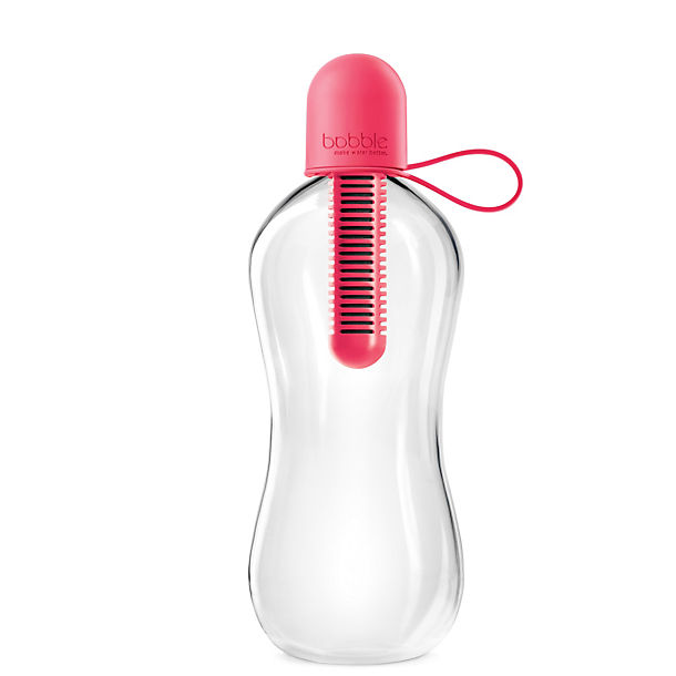 Neon Pink Bobble Water Bottle image()