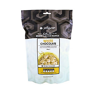 900g Luxury White Chocolate Drops For Fountains & Baking