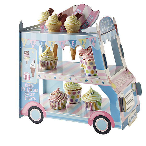 Ice Cream Van Cupcake Stand image()