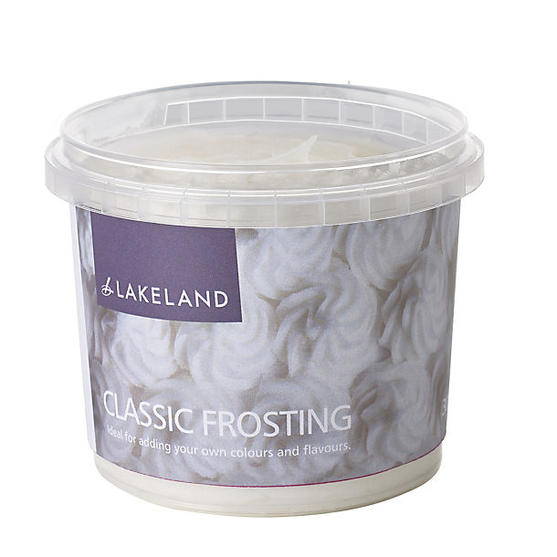 Lakeland Ready Made Cake Frosting - 350g Classic White image()