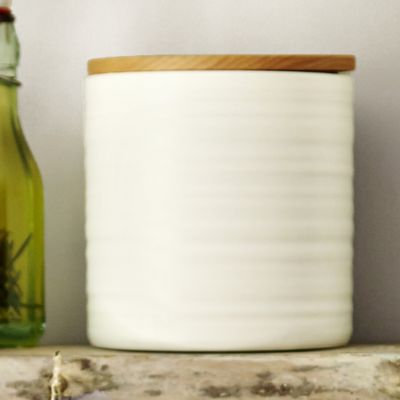 Wave Medium Ceramic Canister image()