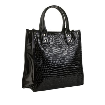 Mock Croc Lunch Tote image()