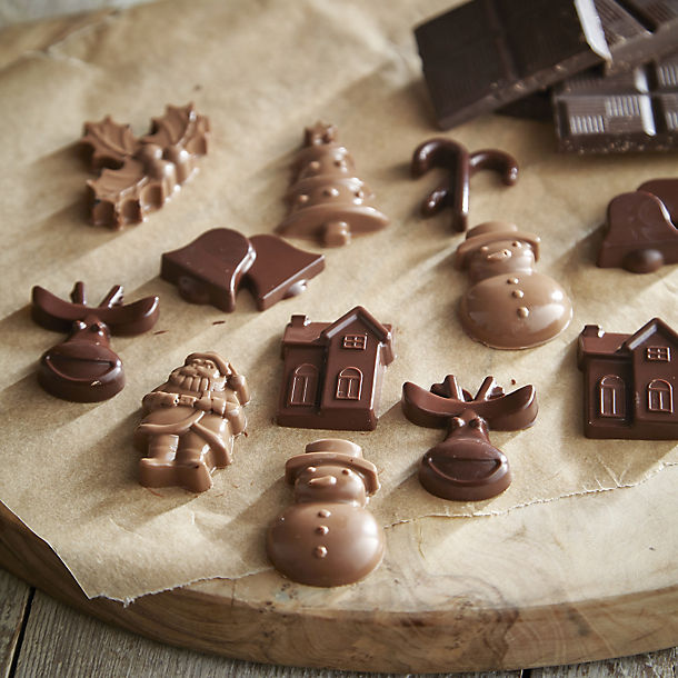 2 Piece Silicone Christmas Choc Mould image(1)