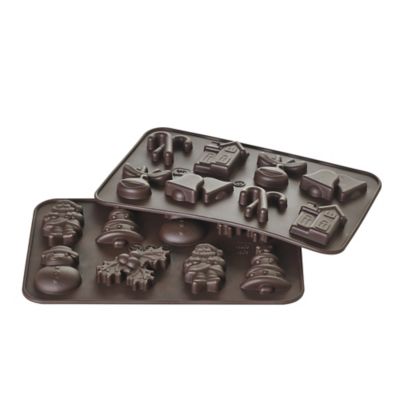 2 Piece Silicone Christmas Choc Mould image(2)