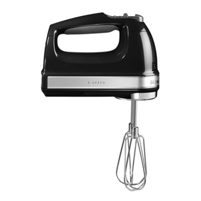 KitchenAid® Hand Mixer Onyx Black 5KHM9212BOB image(1)