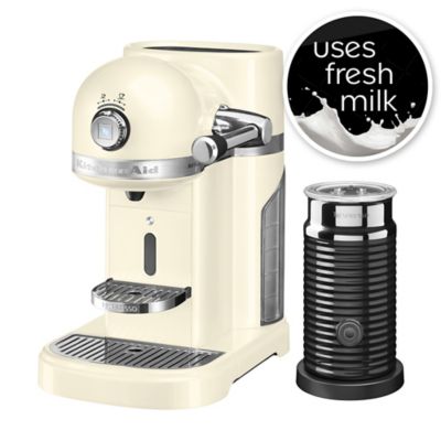 KitchenAid Artisan Nespresso Coffee Machine Cream 5KES0504BAC 1