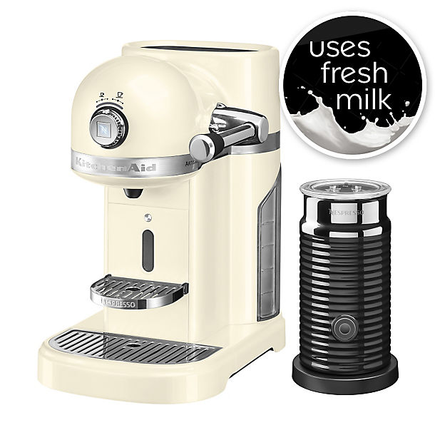 Kitchenaid® Artisan® Nespresso® with Frother Almond Cream 5KES0504BAC/1 image()