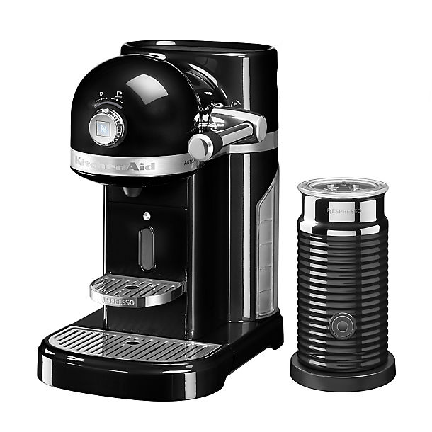Kitchenaid® Artisan® Nespresso® with Frother Onyx Black 5KES0504BOB/1 image(1)