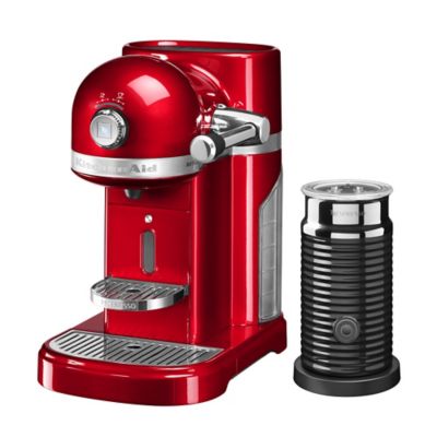 KitchenAid Artisan Nespresso Coffee Machine Red 5KES0504 BER/1 | Lakeland