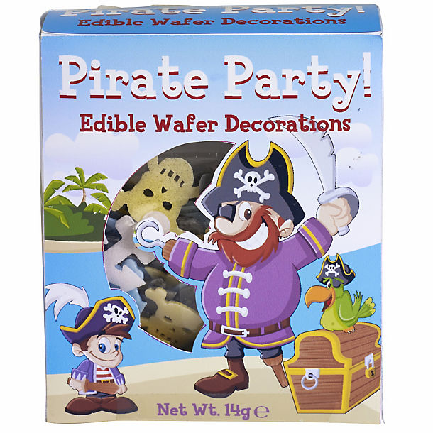 Pirate Party Wafer Decorations image(1)