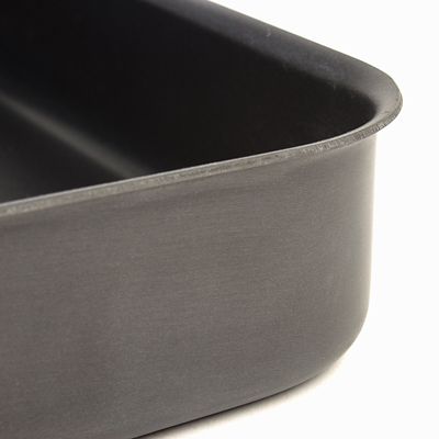 Hard Anodised Deep Roasting Tin 37 x 27cm - (Image 3)