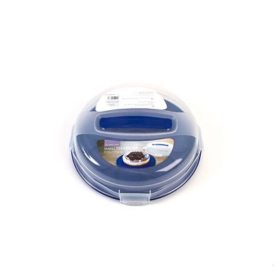 Cake Carrier Caddy & Clear Lid - Round Holds 24cm Flans & Tarts image(5)
