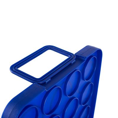 Cake Carrier Caddy & Clear Lid - Oblong Holds Cupcakes & Traybakes image(6)