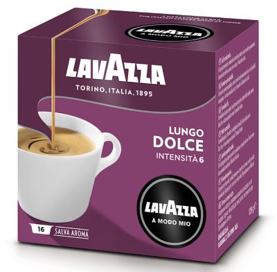 Lavazza Coffee Capsules Lungo Dolce Medium x16 Lakeland