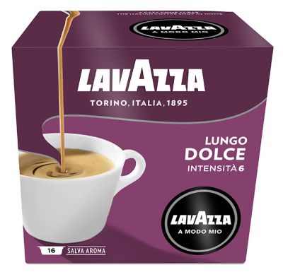 Lavazza A Modo Mio Lungo Dolce Coffee Capsules - Pack of 16 image(2)