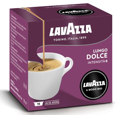 Lavazza A Modo Mio Lungo Dolce Coffee Capsules - Pack of 16 image(3)