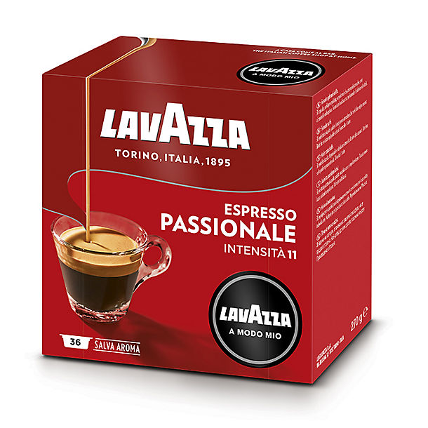 Lavazza A Modo Mio Espresso Passionale Coffee Capsules  - Pack of 16 image(1)