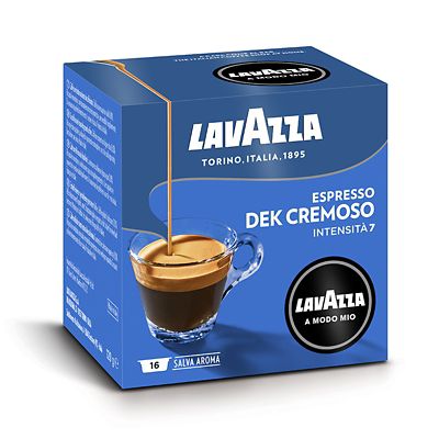 Lavazza A Modo Mio Espresso Dek Cremoso Coffee Capsules - Pack of 16 - (Image 3)