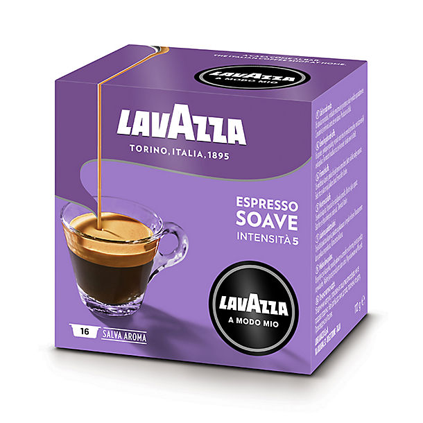 Lavazza A Modo Mio Espresso Soave Coffee Capsules - Pack of 16 image(1)