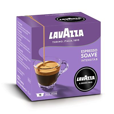 Lavazza A Modo Mio Espresso Soave Coffee Capsules - Pack of 16 - (Image 3)