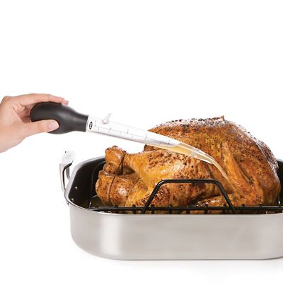 OXO Good Grips Angled Baster with Cleaning Brush image(2)