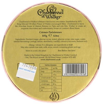 Charbonnel et Walker Cremes Parisiennes 105g image(3)