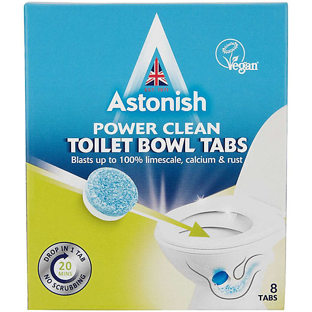 8 Astonish Toilet Bowl Cleaner Tablets image(1)