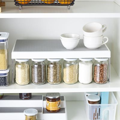 Cupboard 'Add a Shelf' Storage Organiser - (Image 2)