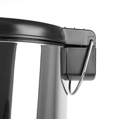 Lakeland Slimline Kitchen Waste Pedal Bin - Silver 20L image(3)