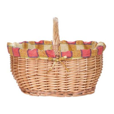 Traditional Wicker Basket image()