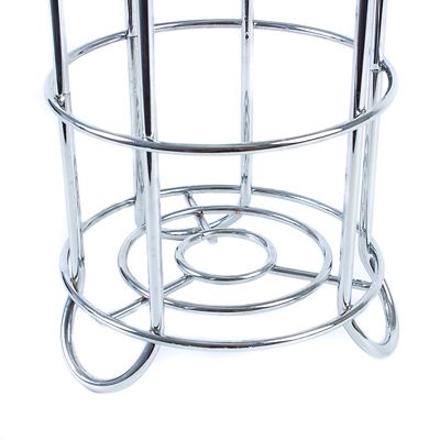 Chrome Toilet Roll Stand and Holder Plus image(2)