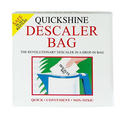 3 Quickshine Kettle Limescale Descaler Sachets 