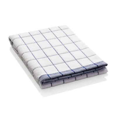 Cuisinart Blue & White Plaid Fouta Kitchen Towels, 2-Pack 1 ct