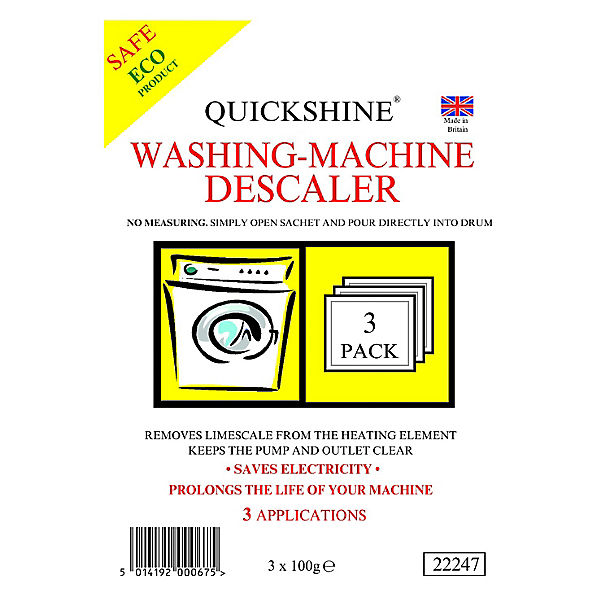 Quickshine Washing Machine Descaler image()