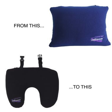 Convertible Softeeze Travel Pillow Lakeland