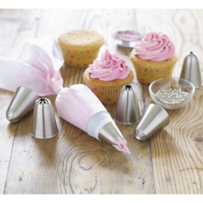 Professional Piping Set - 7 Nozzles and 1 Piping Bag image(2)