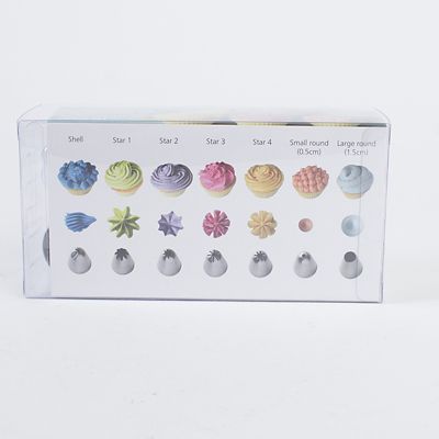 Professional Piping Set - 7 Nozzles and 1 Piping Bag image(4)