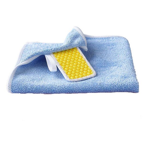 Smart Microfibre Cloth with Scrubber Tab image()