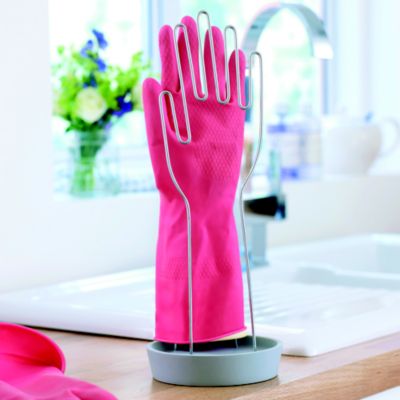 Rubber glove hot sale holder